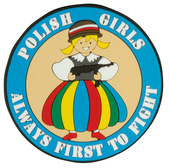 Helikon Rubber Patch Polish Girls Blau